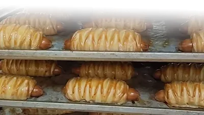 ماكينات رش المخبوزات
